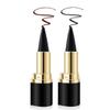 Aaiffey 2 Colors Gel Eyeliner Set, Quick-Dry Cream Eye Liner Stick - Long-Lasting, Waterproof, Matte Black & Brown view 1