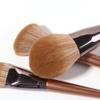 12 Pieces Makeup Brush Set Plastic Handle Premium Professional Loose Powder Brush Cosmetics Brushes Kit Soft Fiber Hair Pink Envelope Bag Available For Beginners (12 sets of brushes + pink sling bag) view 2