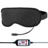 Heated Eye Mask, USB Eye Mask for Dry Eyes with Temperatur 105F 115F 125F, far Infrared Therapy view 1