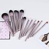 12 pcs Makeup Brush Set Professional Wooden Handle Makeup Eyeshadow Brush Set Brush Loose Powder Brush Blush Brush Portable Makeup Brush Beginner Beauty Tools Beauty Supplies (12 sets of brushes + brush pack) view 2