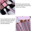 12 pcs Makeup Brush Set Professional Wooden Handle Makeup Eyeshadow Brush Set Brush Loose Powder Brush Blush Brush Portable Makeup Brush Beginner Beauty Tools Beauty Supplies (12 sets of brushes + opp packaging) view 3