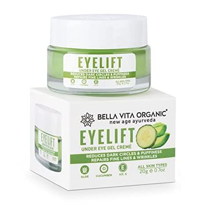 SEASOL EyeLift Hydrating Natural Under Eye Cream Gel for Dark Circles, Puffy Eyes, Wrinkles & Removal of Fine Lines for Women & Men, 20 gm