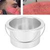 Electric Wax Warmer Machine Replacement Pot, 4.13in Aluminium Alloy Heating Quickly Evenly Wax Warmer Inner Pot Wax Heat Machine Replacement Pot for Hair Removal or Paraffin (Silver view 2