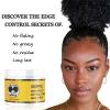 Goiple Edge Control Wax for Women Strong Hold Non-greasy Edge Smoother Pineapple Scent (4oz+0.7oz+Edge Brushes*2+ Edge Scarf) view 3