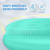 2 PCS Soft Silicone Face Cleansing Massaging Scrubber Exfoliator Brush view 4