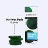 Parissa Hard Wax Refill Pods |15 Pods (13.2 Oz) | No-Strip Hot Wax with Natural Beeswax, Salon-Strength for Brazilian, Bikini & Facial Hair Removal | For Sensitive Skin, Chin, Upper Lip & Face view 3