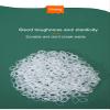 2000 PCS Clear Elastic Mini Ponytail Rubbers Ties, Soft Non-Slip Small Hair Accessories for Girls, with 2 PCS Topsy Tail Tools view 3