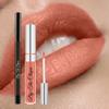By The Clique Premium Matte Liquid Lipstick and Liner Set | Sun Kissed | Soft Peach Tinted Nude | Long Lasting Ultra Wear | Perfect Texture | Cruelty-Free | Vegan | Gluten Free view 1