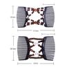 ShengXia Wooden Retro Stretchy Hair Combs Hairpin/Double Comb Hair Clip/Elastic Beaded Double Slides Hair Combs Hair Clips for Women Ladies Girls Gift #3 view 3