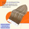 Full Shine Blonde Hair Extensions Tape Ins Color 6/60/6 Real Tape In Extensions Balayage Remy Hair Tape Ins Human Hair Extensions 20Pcs 50G Tape in Extensions Straight Soft Hair for Women 14 Inch view 3