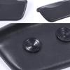 1PC Bath Pillow PU Leather Bath Spa Cushion Bathtub Ergonomic Head Neck Rest Support for Home Hot Tub Black view 2