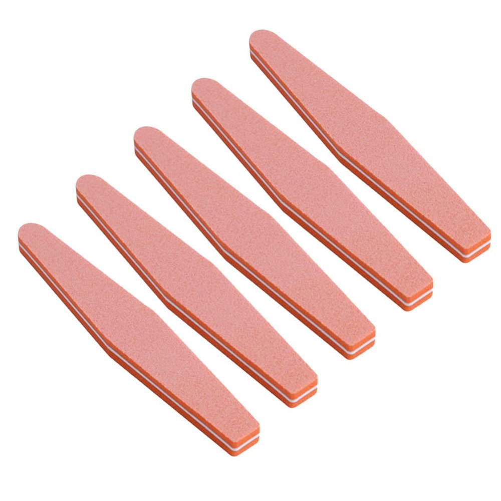 10pcs Double-Sided Nail File Colorful Nail Files Printing Buffer Women s