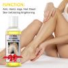 YAFUSIPE Yellow Peeling Oil for Dark Skin Strong Peel Oil Extra Strength Exfoliating Chemical Exfoliant Peels Solution at Home Body Peeling for Exfoliate Body Hand Foot Knuckle All Skin Type 3.66 OZ view 3