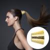 Uonlytech Cuff Ponytail Holder Women Circle Hair Cuff 8pcs Ponytail Holder Gold for Women and Girl Hair Accessories Teeth Clip view 4