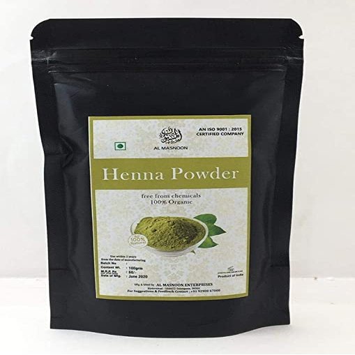 AL MASNOON ENTERPRISES Henna Powder for Hair100 grms