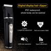 Professional Hair Clippers for Men, Professional Hair Clipper For Men Rechargeable Electric Razor Hair Trimmer Hair Cutting Machine Beard Trimmer Fast Charging (Color : Green no box) view 3