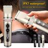 Professional Hair Clippers for Men, Professional Hair Clipper For Men Rechargeable Electric Razor Hair Trimmer Hair Cutting Machine Beard Trimmer Fast Charging (Color : Golden no box) view 2