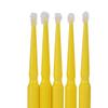 Disposable Micro Brush Micro Applicators Eyelash Brush For Eyelashes Extensions Brush Eyelash Extension Individual Applicators Mascara Brush (2.5mm)[Yellow] view 3
