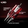 CNC 14RL Tattoo Needles Cartridge 20Pcs #10 Bugpin Disposable Needles Round Liner with Membrane EN04-20-1014RL view 4