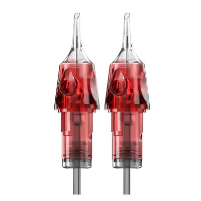 CNC 1RL Tattoo Needles Cartridge 20Pcs #12 Standard Disposable Needles Round Liner with Membrane EN04-20-1201RL