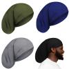 4 Pieces Unisex Dreadlock Cap Long Hair Dreads Head Wrap Sleeping Cap Hair Accessories Sleep Bonnet for Men Women(Mixed Color) view 1