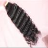 Invisible Loose Curly Wave Tape in human hair extensions 40pcs 3B Wet and wavy hair extensions for black women Natural Black view 2