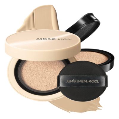 [JUNGSAEMMOOL OFFICIAL] Skin Nuder Cover Layer Cushion 23 (Medium) | Refill Included | Delicate Cover | All-day Lasting | Makeup Artist Brand
