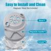 SZHY-LINK Replacement Magnetic Jet Motor Head BF-004 Compatible for LURACO Jet Motor Pedicure SPA Chair Part - Pedicure SPA Tubs Contains Propeller and Cover view 3