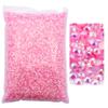 Blinginbox 25000pcs Flatback Rhinestones,Resin Non Hotfix Rhinestones Large Quantity Wholesale for Crafts DIY Creative Design,Clothes,Makeup,Nail Art (4mm=0.15", Lt.Pink AB) view 1