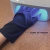 Gel Manicure Gloves Black Tape Set Anti UV Fingerless Gloves Gel Nail Gloves Sun Protection Shield Gloves for LED Nail Lamp view 3