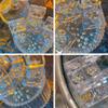 Heart Acrylic Nail Art Box 2 Pcs Transparent Glitter Rhinestone Box Creative Clear Nail Art Decorations Storage Box for Beads view 2