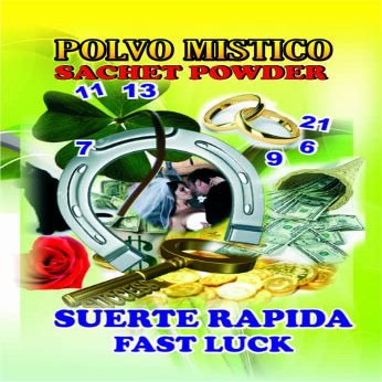 1 Pcs Fast Luck Sachet - Suerte Rapida Polvo en Bolsa 1/2oz