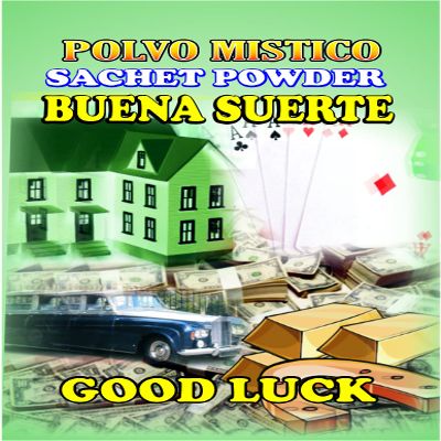 1 Pc Good Luck Sachet - Buena Suerte Polvo en Bolsa 1/2oz