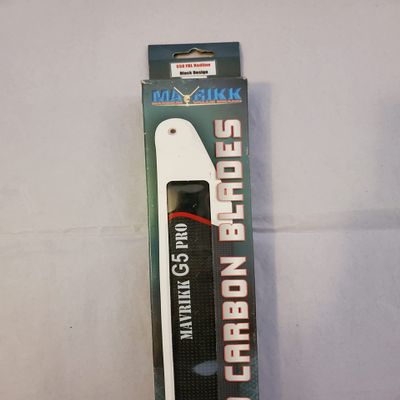 MAVRIKK G5 Pro Wide Chord Carbon Blades 550 FBL Redline MAV550FBLVST