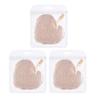 SOLUSTRE Facial Cleaning Pads 3pcs Makeup Pads Heart Shape Soft Powder Puff Reusable for Women view 2