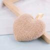 SOLUSTRE Facial Cleaning Pads 3pcs Makeup Pads Heart Shape Soft Powder Puff Reusable for Women view 3