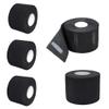 QUUPY 1 Roll/100Pcs Disposable Barber Neck Strips, 2.6 Inch Wide x 13.7 Inch Long, Stretches Up to 21.5 Inch, Soft, Absorbent Paper, Adhesive Closure, Multi-use for Haircut, Styling, Coloring & More view 4