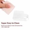 LilyLeaf Handheld Makeup Mixing Palette - Transparent Hand Tray for Mixing Foundation - Clear Acrylic Blending Plate for Makeup Lovers and Professionals with Cute Storage Bag (L) view 3