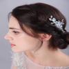 JWICOS Crystal Bride Wedding Hair Comb Silver Bridal Headpieces Beads Wedding Hair Accessories Side Combs for Women and Girls view 4