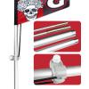 QSUM Tattoos and Piercing Themed Feather Flag, 11FT Tattoos and Piercing Advertising Swooper Flag, Vivid Color and Fade Proof Tattoos and Piercing Signs for Businesses (Flagpole Not Included) view 4
