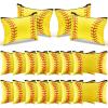 18 Pcs Softball Makeup Bag Softball Cosmetic Bag Softball Gifts for Girls Team Player Portable Travel Bags for Women Canvas Softball Goodie Bags Toiletry Softball Accessories Organizer Case Pouch view 1