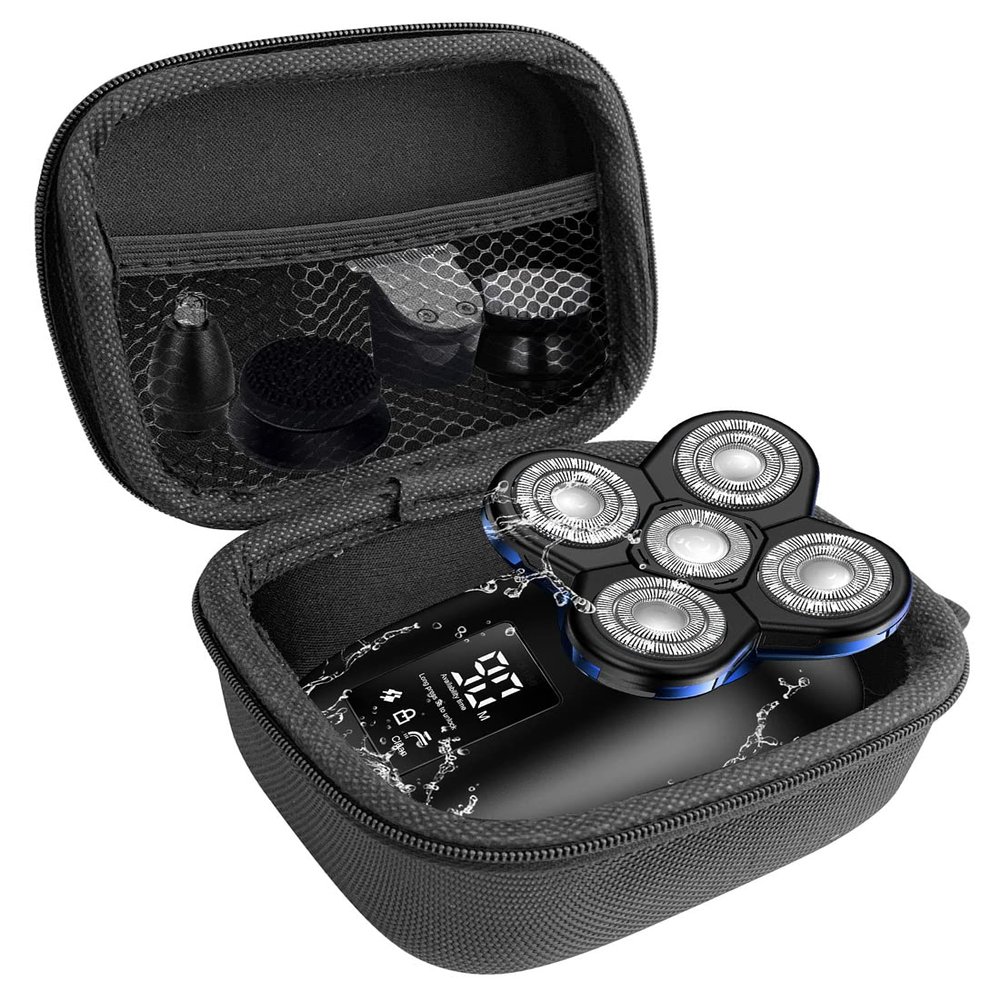 FitSand Hard Case Compatible for ATEEN Head Shaver Wet/Dry Electric Shaver