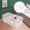 Cabilock Makeup Storage Box Large Organizer 3 Drawers Plastic for Cosmetics Skin Care and view 4