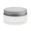 Easnea Transparent Empty Plastic Clear Cosmetic Makeup Jar Pot Containers Cases with Aluminum Screw Lid, 10 Pack, 7 Sizes Optional - Clear, 80ml view 4