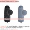 10 Pack Replacement Roller Refills Compatible with Finishing Touch Flawless Pedi Electric Tool File Include a Cleaning Brush (5 Coarse & 5 Fine Rollers) view 2