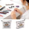 BLUPARK Funny Teacher Makeup Bag English Teacher Gift Synonym Rolls Just Like Grammar Used To Make Cosmetic Bag (Synonym Rolls) view 4