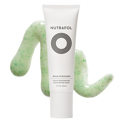 Nutrafol Exfoliating Scalp Mask, Eliminates Product Build-up and Oil for Healthier Hair and Scalp, Physician-formulated for Thinning Hair, Color and Extension Safe - 4 Fl Oz Bottle