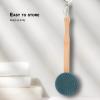 Bamboo Long Handle for INNERNEED Round Body Scrubber, for Back Scrub view 4