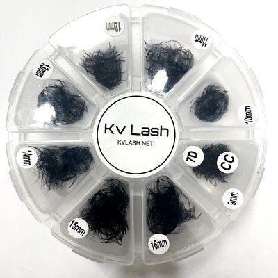 1000 Fans Mixed Lengths Premade Volume Fans D , CC, C Curl Handmade Fan eyelash extensions. Russian promade fans 5D 7D 10D (7D)