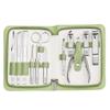 WMYDNX Nail Clippers Set Nail Clippers Set Manicure Set Carbon Steel Grooming Tool Thick Nail Scissors Toiletries Cuticle Trimmer Household Items Tools (Color : Light Green) view 1